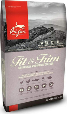 Orijen Fit & Trim 11.4kg Trockenfutter für Hunde Diät mit Türkei und Huhn