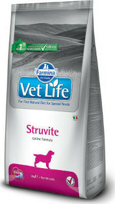 Farmina Vet Life Struvite 2kg Ξηρά Τροφή για Ενήλικους Σκύλους με Κοτόπουλο, Πατάτες και Ρύζι