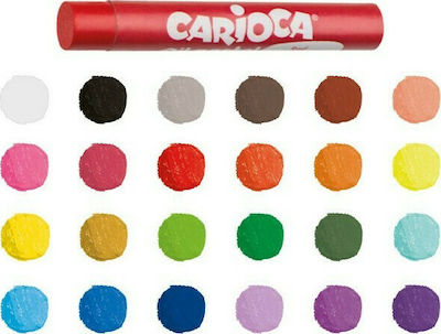 Carioca Λαδοπαστέλ Super Soft Oil Pastels 24 Χρωμάτων