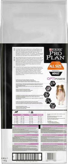 Pro Plan OptiPower 14kg Hrană Uscată pentru Câini Adulţi cu Pui