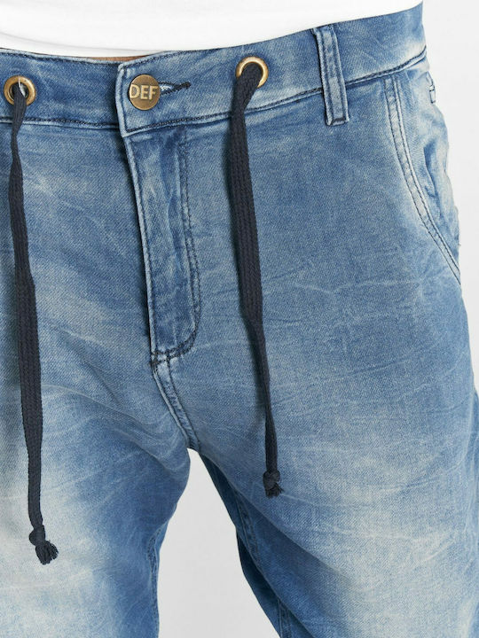 DFJS097BLU Pantaloni Jeans pentru Bărbați Elastic Blue
