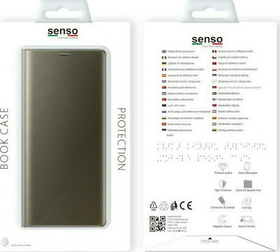 Senso Clear Buchen Sie Kunststoff Gold (Xiaomi Mi 9 Lite) SECLBXIAA3LG