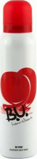 B.U. Heartbeat Deodorant Body Αποσμητικό σε Spray 150ml