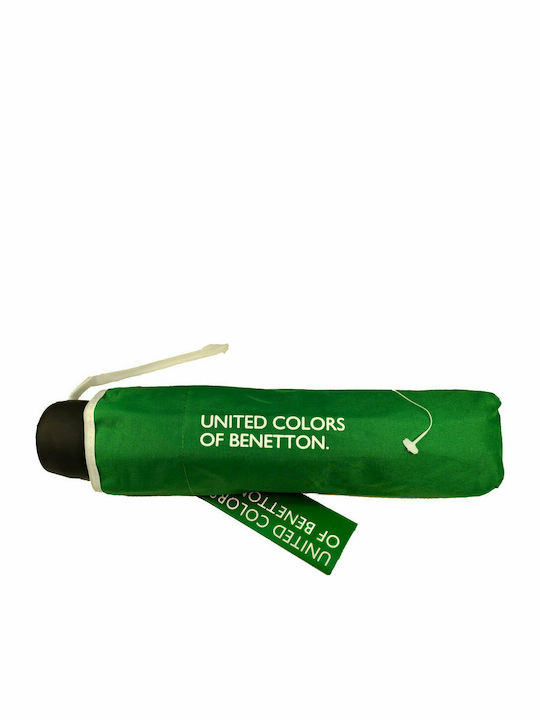 Benetton 56204 Umbrelă de ploaie Compact Verde S4307368