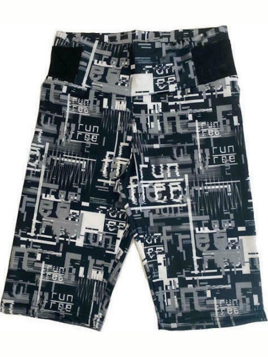 Frauen Fahrrad Leggings Schwarz