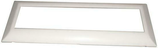 Eurolamp Ferrara Switch Frame 4 Positions Horizontal Installation in White Color 160-56323