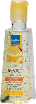 InterMed Reval Plus Antiseptic Hand Gel Антисептик Гел За Ръце 100мл Лимон