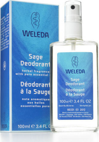 Weleda Salvie Deodorant Natural sub formă de Spray Fără aluminiu 100ml