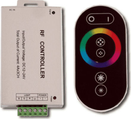 V-TAC VT-2405 Drahtlos RGB Controller Berührung RF (Request for) - Anfrage für mit Fernbedienung 3312