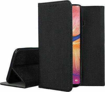 Forever Smart Magnet Book Δερματίνης Μαύρο (Redmi 5)