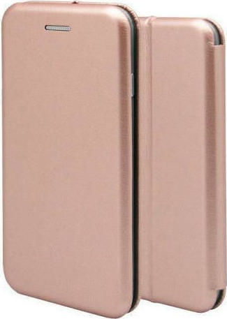 Forcell Book Δερματίνης Ροζ Χρυσό (Huawei P Smart 2019)