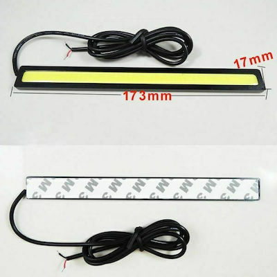 Waterproof LED Daytime Running Lamps Universal 12V 10W 17cm 2pcs