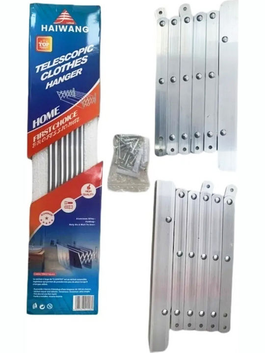 Haiwang Pliere Suport de uscat rufe Înșurubat din aluminiu 120x70cm