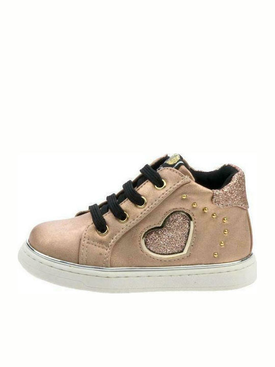 Παιδικά Sneakers High Ροζ