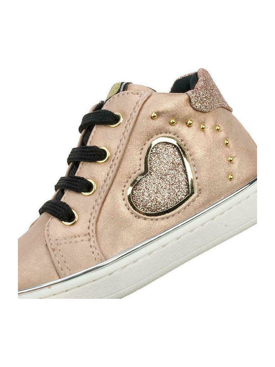 Παιδικά Sneakers High Ροζ
