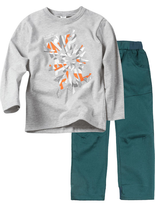 Joyce Kids Sweatpants Set Gray 2pcs / 2pcs