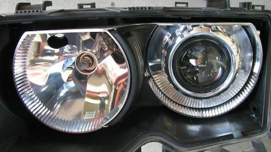 Bi Xenon Στρογγυλοί Προβολείς Αυτοκινήτου BMW E46 11.5cm 2τμχ
