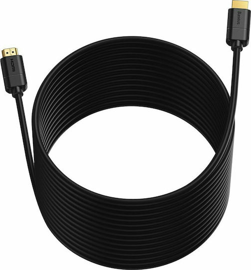 Baseus HDMI 2.0 Premium High Speed 4K 60Hz HDR Cable HDMI Male - HDMI Male 5m Black