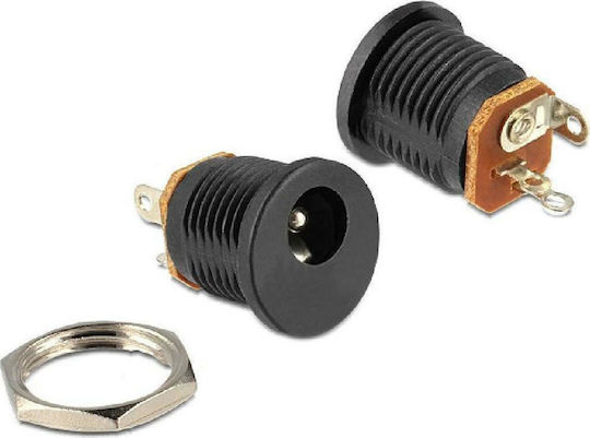 DeLock Installation socket DC 2.5 x 5.5 mm