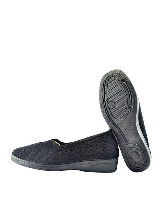 880 Closed Women's Slippers Black
