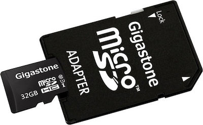 Gigastone Professional microSDHC 32GB Clasa 10 U1 UHS-I cu adaptor