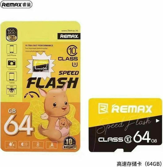 Remax Speed Flash microSDHC 64GB Class 10