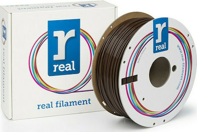 Real Filament PLA 3D Printer Filament 2.85mm Brown 1kg