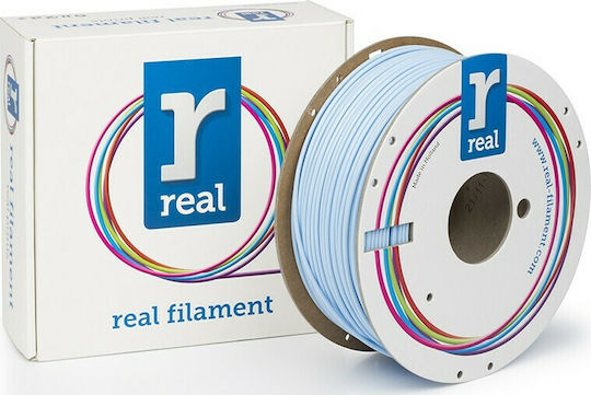 Real Filament PLA 3D Drucker Filament 2,85mm Hellblau 1kg 1Stück (Spule)