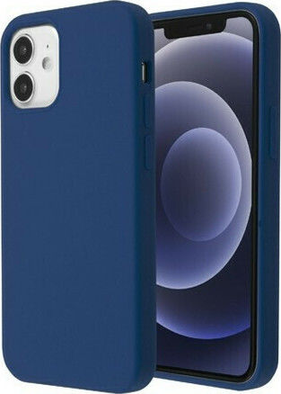 Sonique Liquid Back Cover Silicone Navy Blue (iPhone 12 / 12 Pro) 46-61774