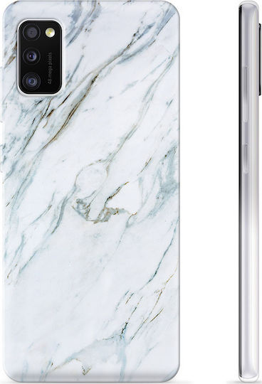 Wozinsky Marble Back Cover Σιλικόνης Λευκό (Galaxy A41)