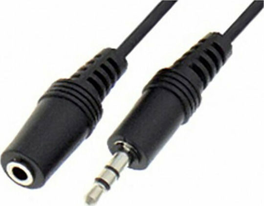 OWI 3.5mm Jack Cable Male to Female Black 5.0m