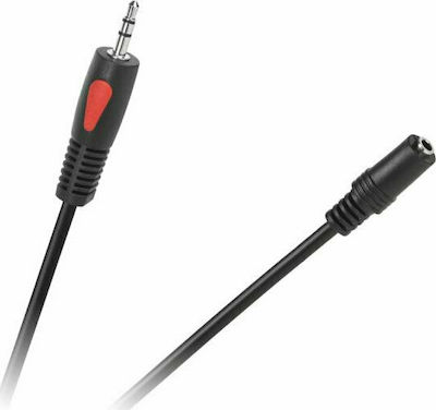 Cabletech Cable 3.5mm male - 3.5mm female Μαύρο 15m (KPO4006-15)