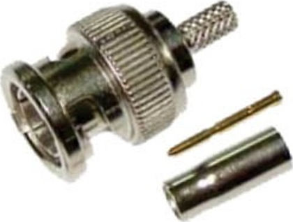 Scruffs & Tramps Stecker BNC männlich Silber
