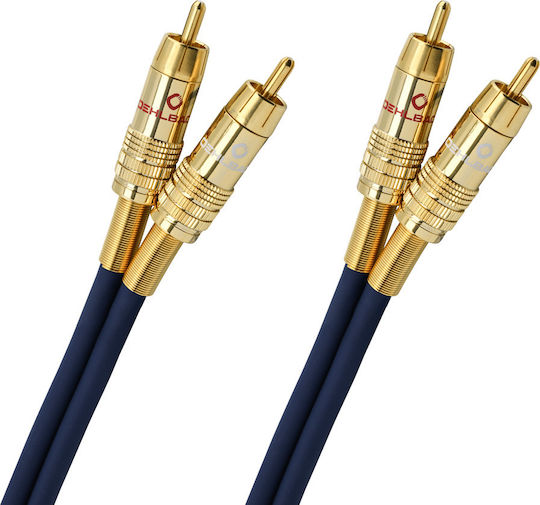 Oehlbach NF 1 Master 200 Audio Cable 2x RCA male - 2x RCA male 2m (D1C2035)