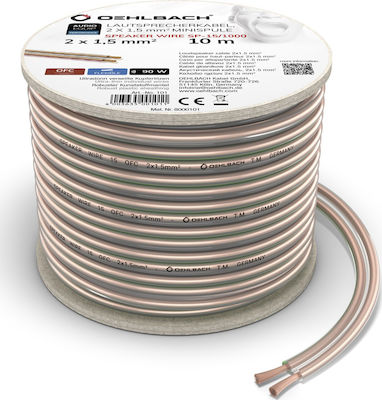 Oehlbach Speaker Cable Unterminated 10m ()