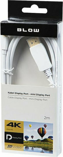 Blow Cable DisplayPort male - mini DisplayPort male 2m Black (DM-92-025)