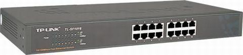 TP-LINK TL-SF1016 v12 Unmanaged L2 Switch με 16 Θύρες Ethernet
