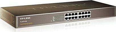 TP-LINK TL-SF1016 v12 Unmanaged L2 Switch με 16 Θύρες Ethernet