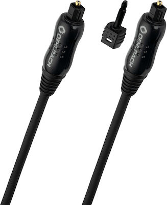 Oehlbach Optical Audio Cable TOS male - TOS male Μαύρο 3m (D1C66105)