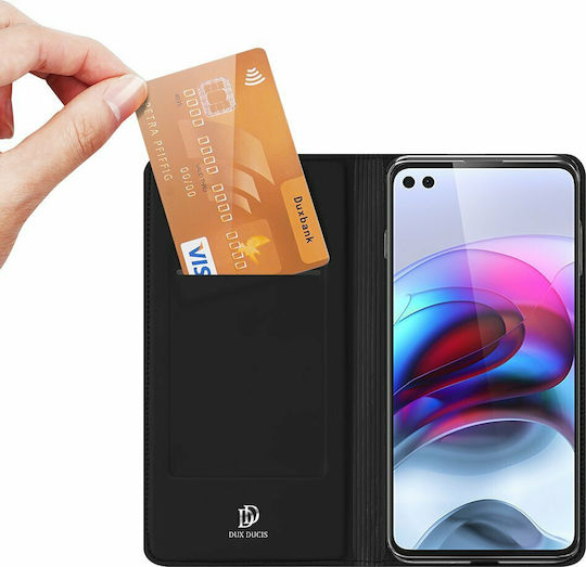 Dux Ducis Skin Pro Book Δερματίνης Μαύρο (Moto G100 / Edge S)