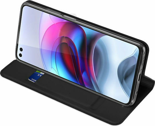 Dux Ducis Skin Pro Book Δερματίνης Μαύρο (Moto G100 / Edge S)