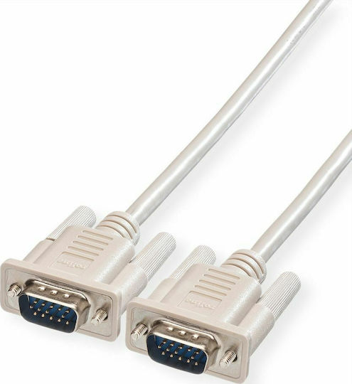 Roline Cable VGA male - VGA male 1.8m (11.01.6618)