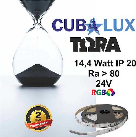 Cubalux LED Лента 24V RGB Светлина 5м Тип SMD5050