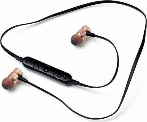 Awei B922BL In-ear Bluetooth Handsfree Ακουστικά με Αντοχή στον Ιδρώτα Χρυσά