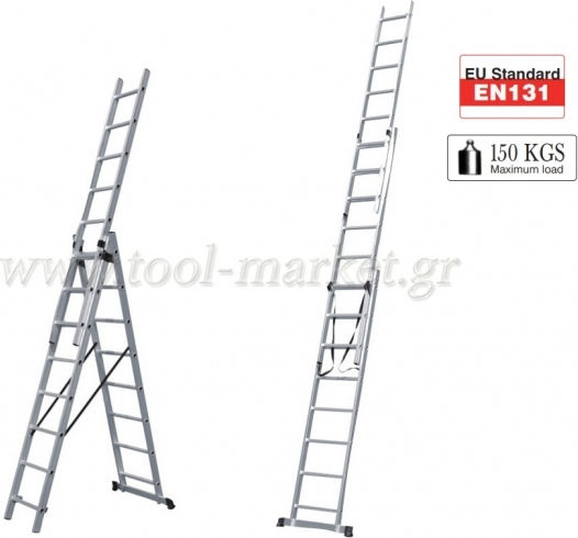 Bulle SSS12 Тройна Комбинирана Скала Алуминий 3x12