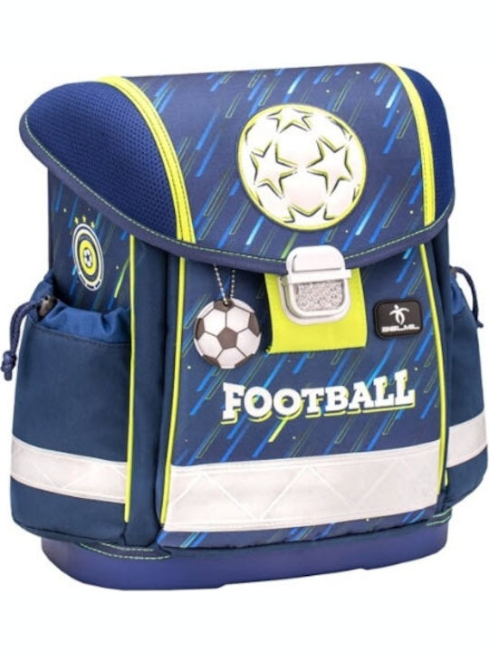 Belmil World of Football 403-13 School Bag Backpack Elementary, Elementary in Blue color