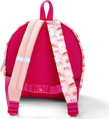 Lilliputiens Louise Σχολική Τσάντα Πλάτης Νηπιαγωγείου σε Ροζ χρώμα Μ25 x Π13 x Υ25cm