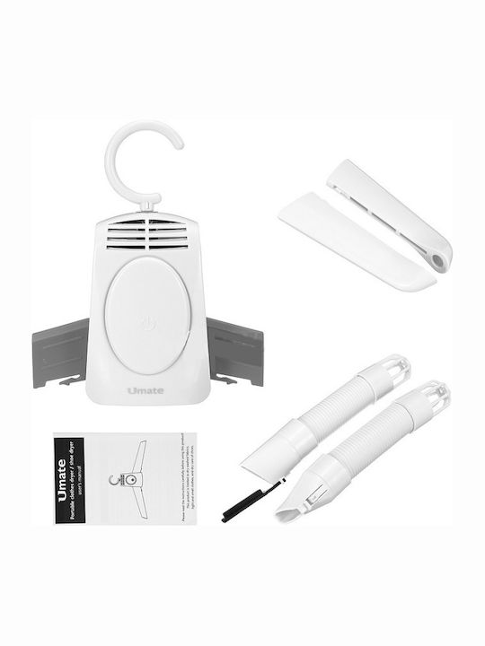 Electric Hanging Clothes Drying Rack Made of Plastic 150W 40x7cm