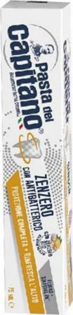 Pasta del Capitano Ginger with antibacterial agent Οδοντόκρεμα για Ουλίτιδα , Πλάκα & Τερηδόνα 75ml