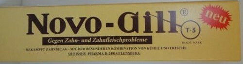 Novo-Gill T-3 Toothpaste for Ulitis & Cavities 75ml